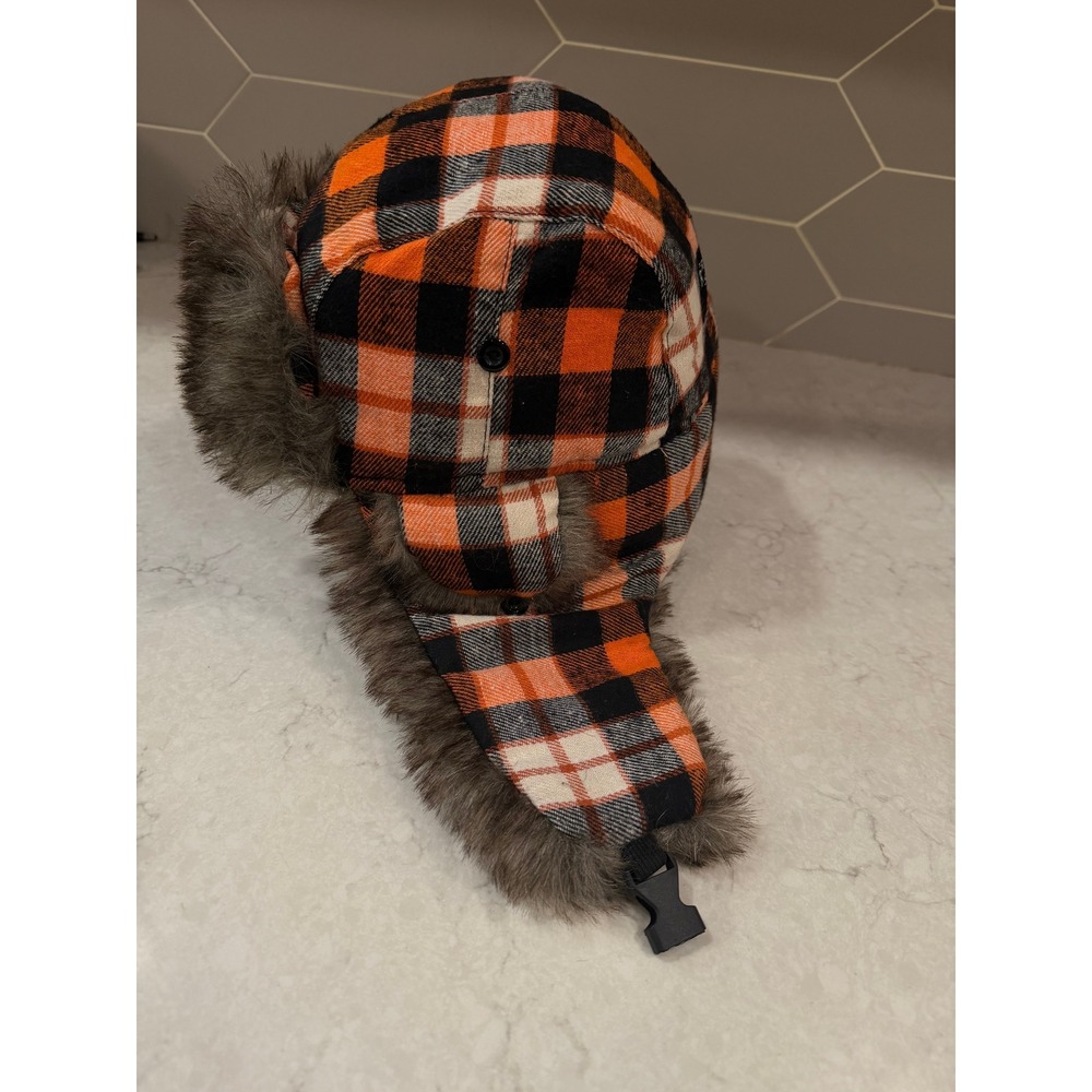 San Francisco Giants 2017 SGA River Rock Casino Plaid Trapper Hat SF Logo - Picture 4 of 8